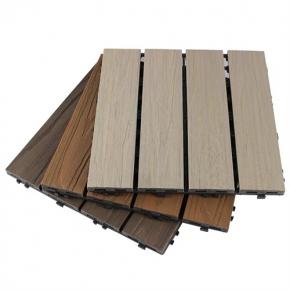 Interlocking Patio Deck Tiles, Balcony Composite Floor Tile, Waterproof and Non-Slip, Easy to Clean and Maintain. Ideal Use for Garden/Walkway/Balcony/Yard/Porch Decor, Home Décor, Plastic Material