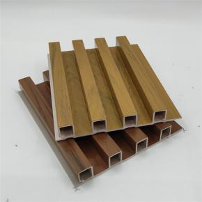 Strong Weather Resistance Fluted Wall Panel Outdoor PVC capped with  ASA Cladding Wall Panels