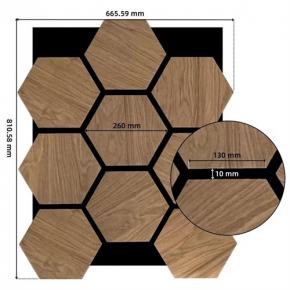 Acoustic Vinyl Wood Slat Wall Cladding Siding Board for Facing the Wall